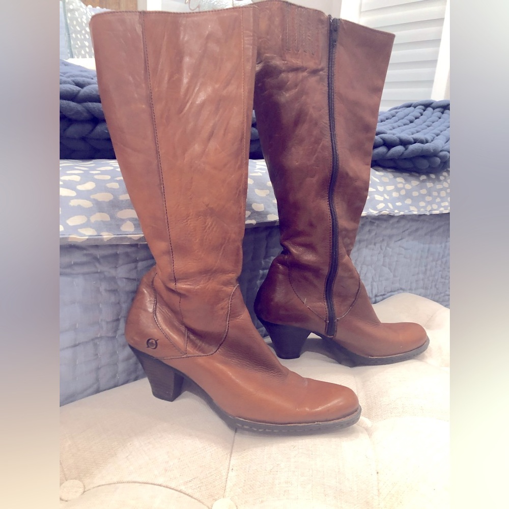 Born Leather Boots Boot Women's 9